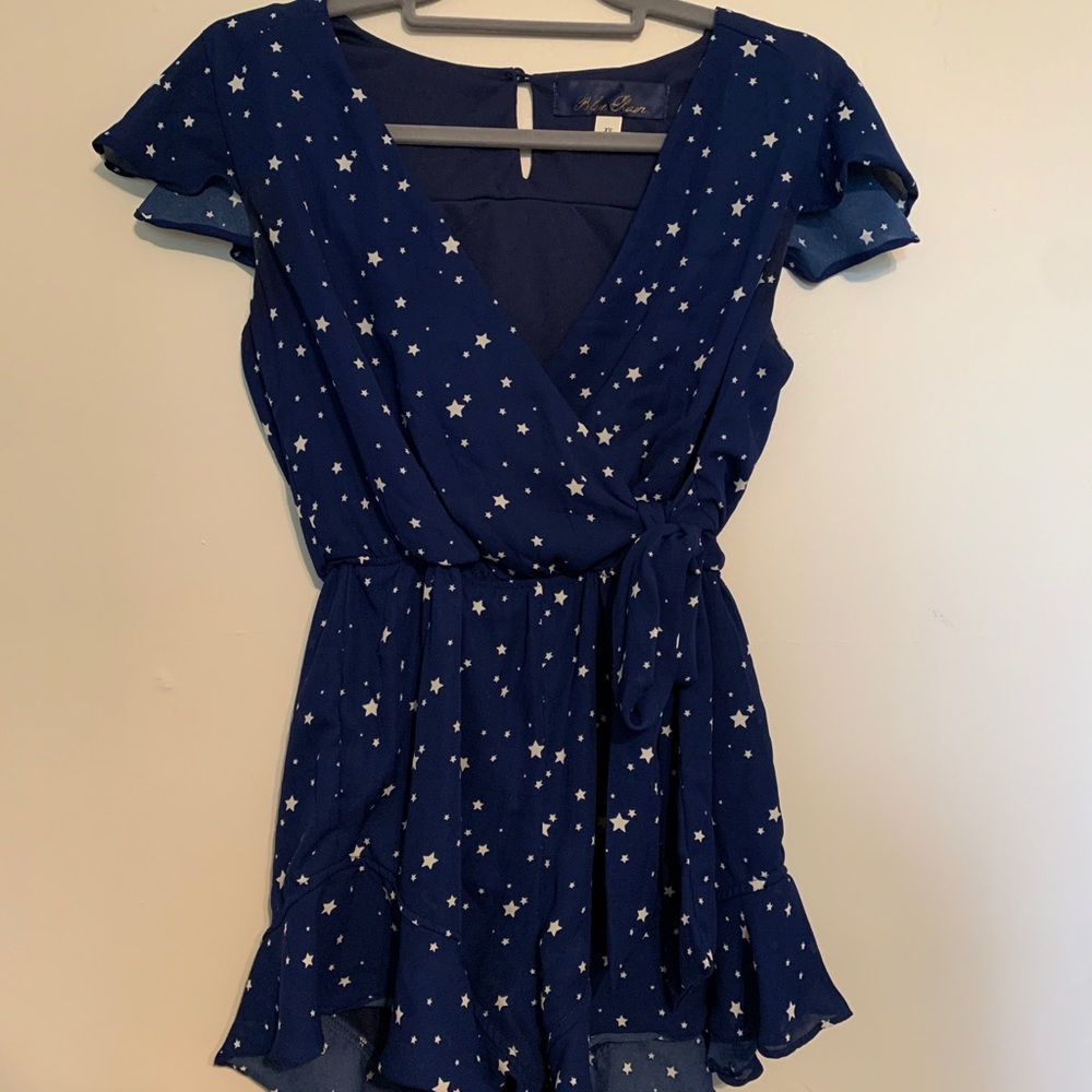 Blue Romper